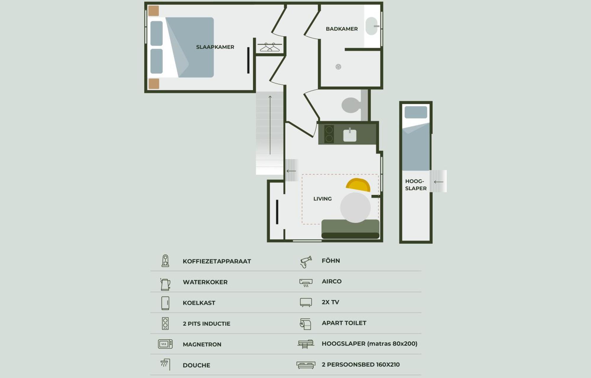 Boutiquehotel & Tiny Houses Plek17 Milsbeek Room photo